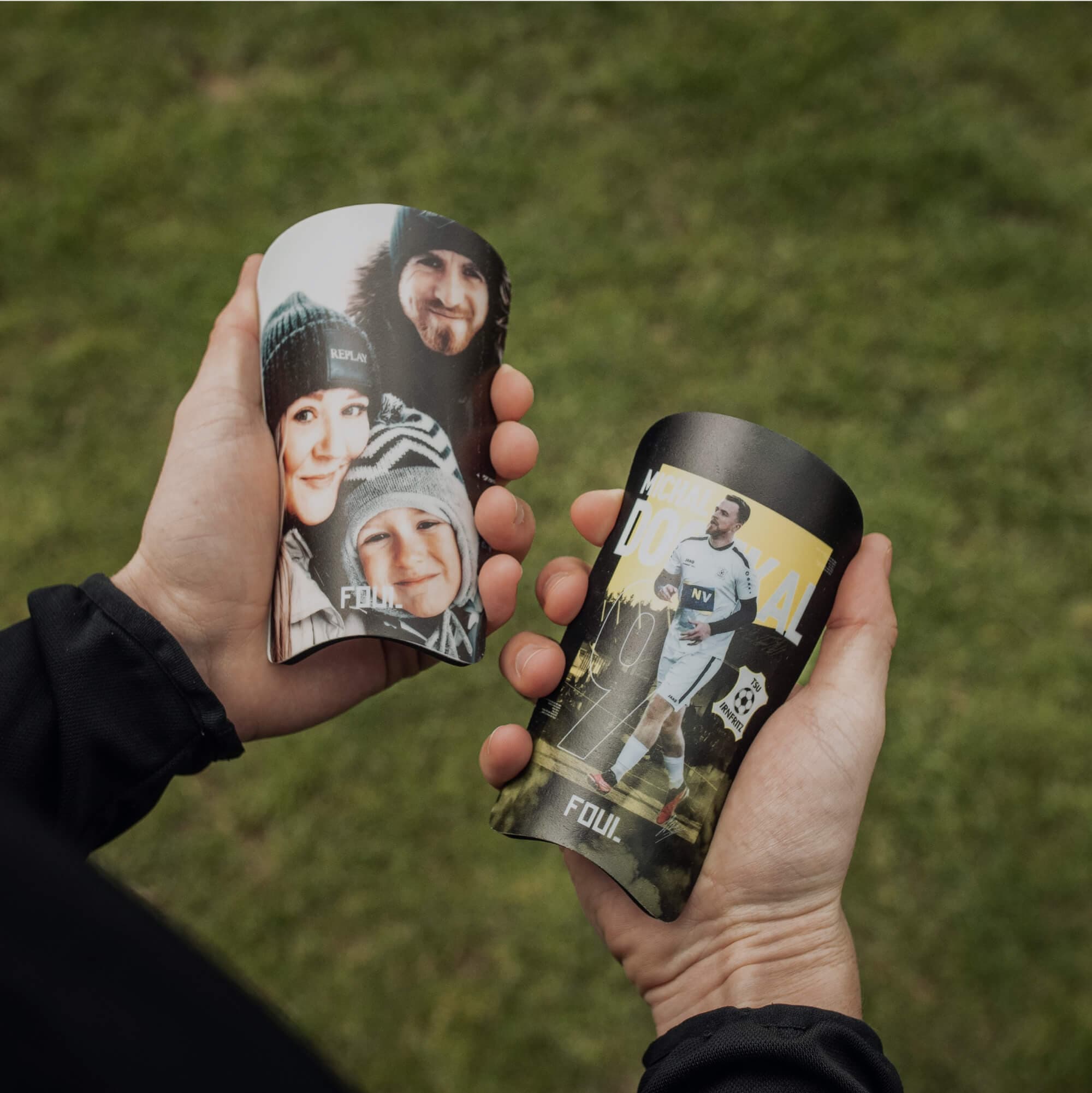 Najpopularniejsza metoda mocowania ochraniaczy.